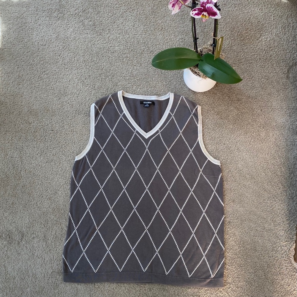 NWOT Elliot Men’s Vest 100% Cotton XL